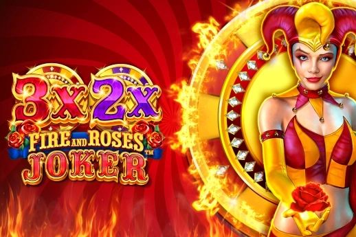 24411 3x 2x fire and roses joker